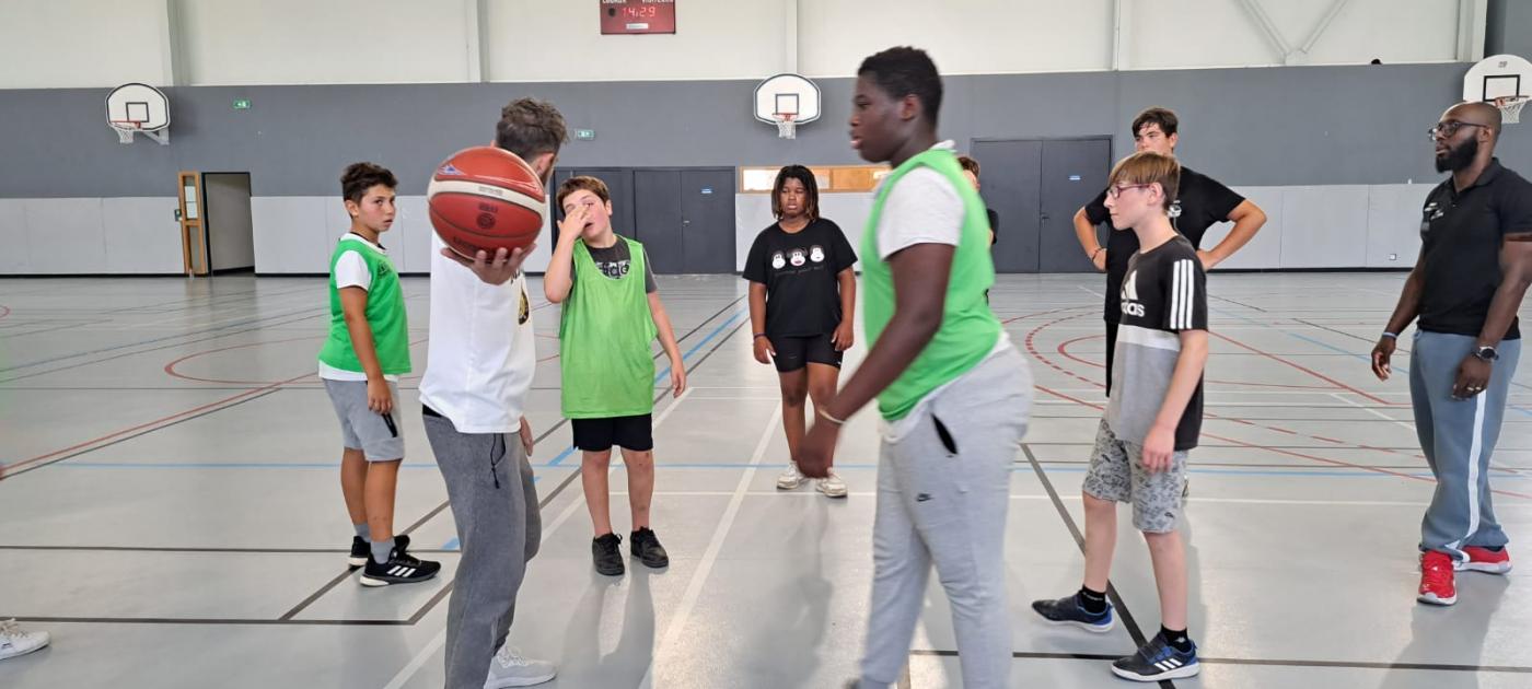 Notre session lors de la semaine multi sports du Coudray-Montceaux